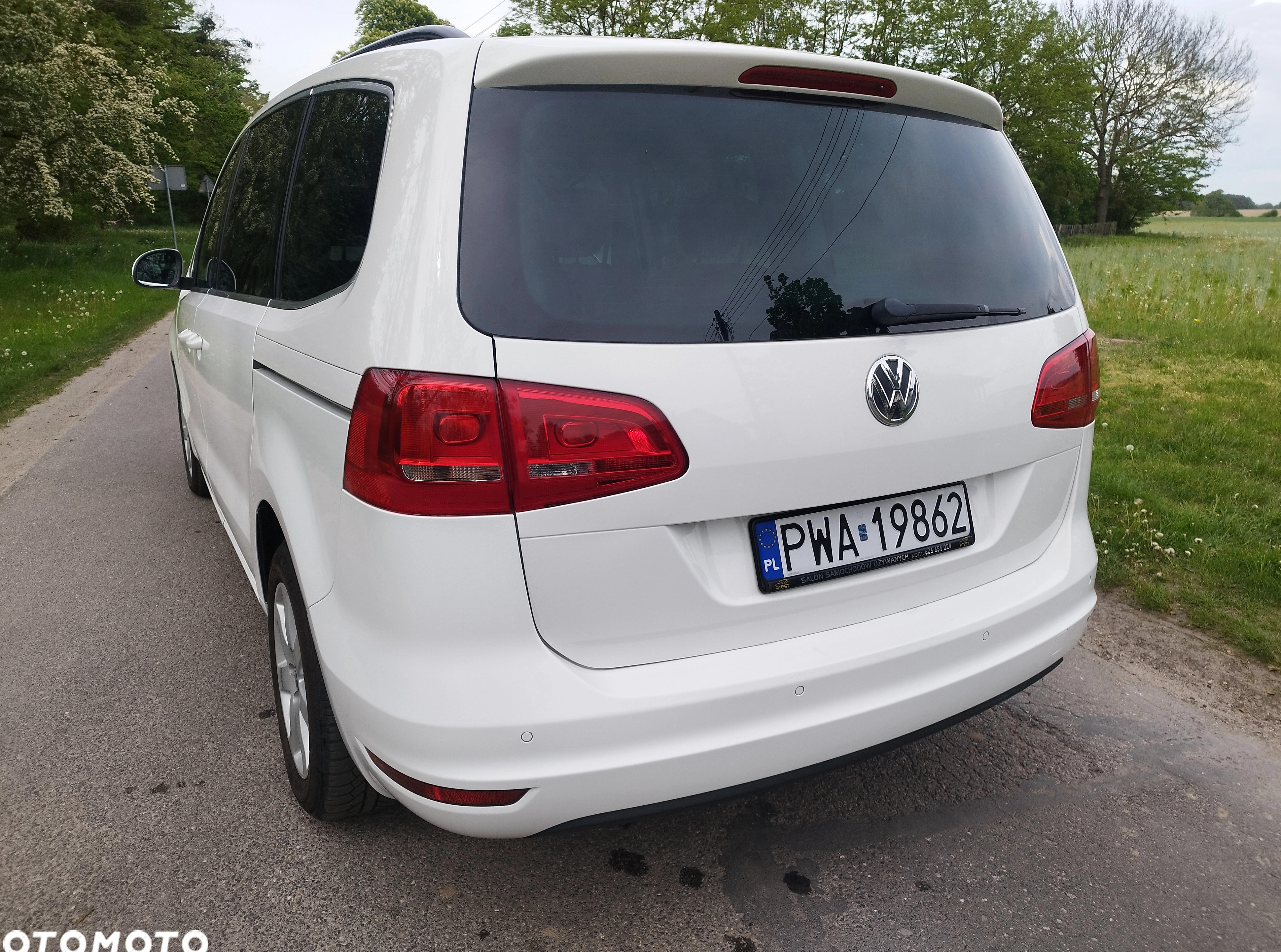 Volkswagen Sharan cena 38800 przebieg: 256444, rok produkcji 2012 z Skoki małe 301